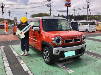HUSTLERご納車です！！♪( *´艸｀)
